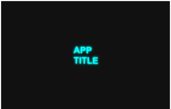 3d rotating title