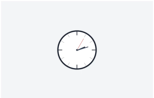 Analog Clock Design
