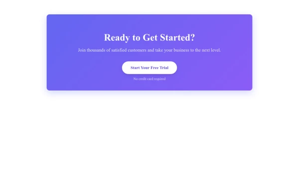 Call to Action Section