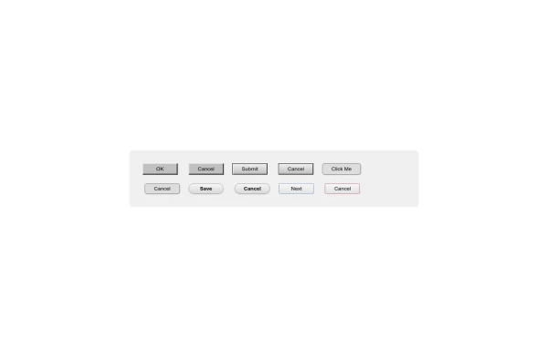 Classic Retro Button Collection