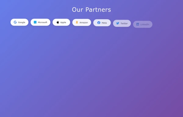 Company Logo Chips with Icon Display