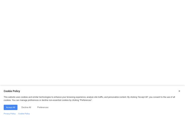 Cookie Consent Banner with Preference Controls