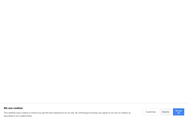 Cookie Consent Notification Banner