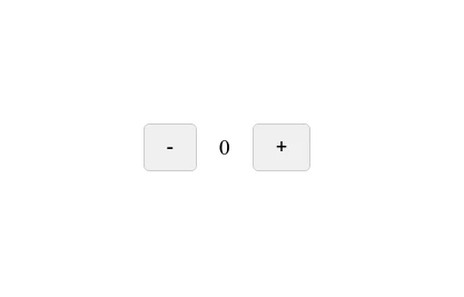 Counter Button Component