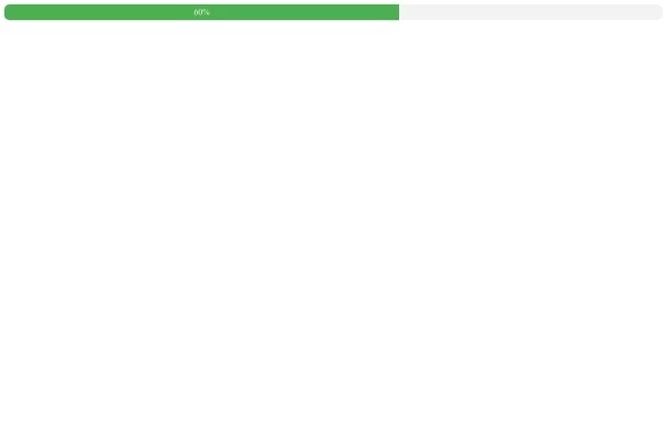 Customizable Progress Bar