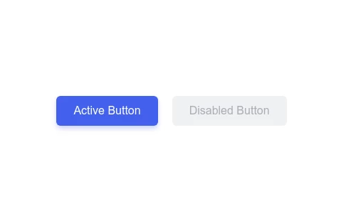 Disabled and Active Button States