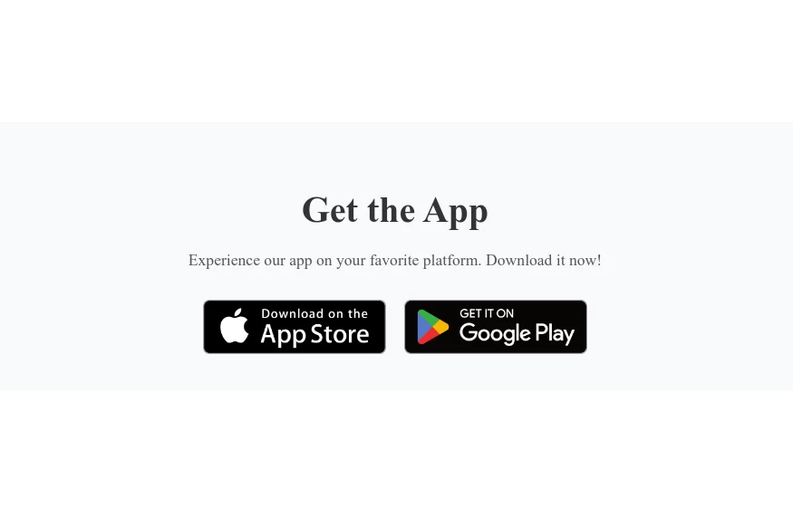 Download Our App CTA section