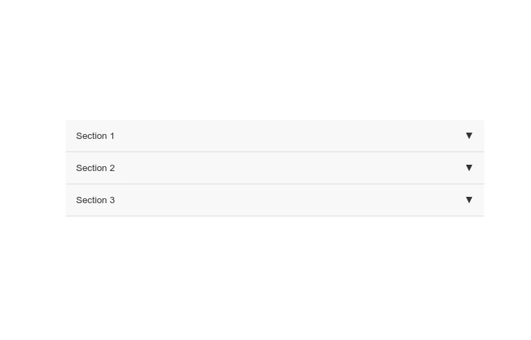 Elegant Accordion Component