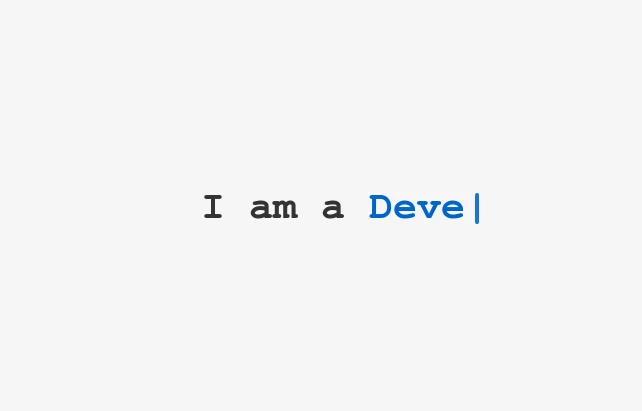 Elegant Typewriter Text Animation Effect