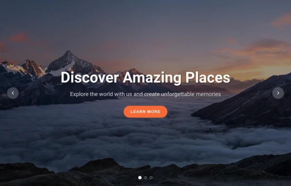 Full-Screen Hero Slider with Alpine.js and Auto-Play