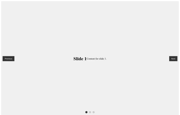 Full-Screen Page Slider