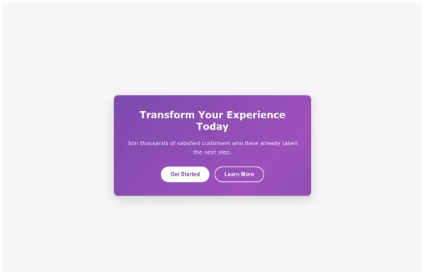 Gradient Background CTA Card for Higher Conversion Rates