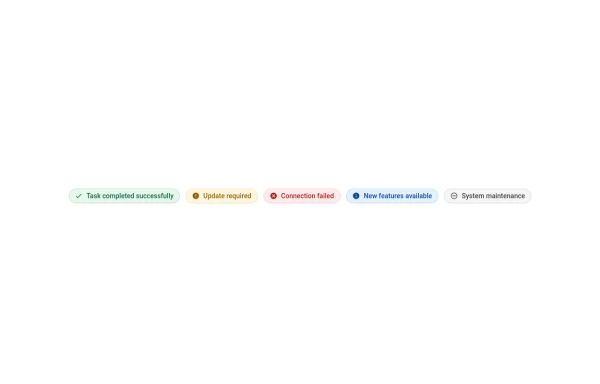 Information Chips with Custom Icons
