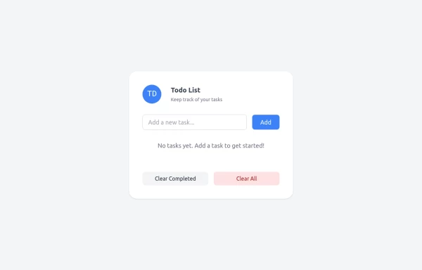 Interactive Todo List with Tailwind CSS