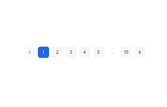 Minimal Clean Pagination Component