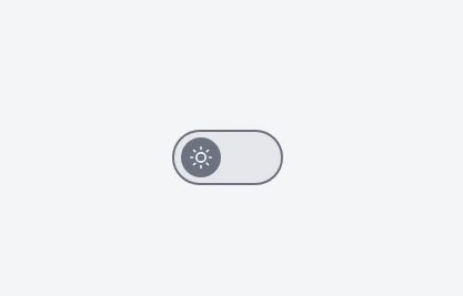 Minimal Light/Dark Theme Toggle Button