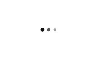 Minimalist Black Loading Dots Animation
