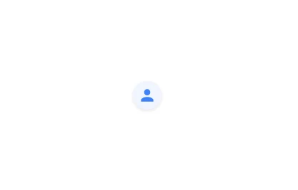 Minimalist User Avatar Icon
