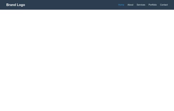 Mobile-Friendly Navbar with Collapsible Menu