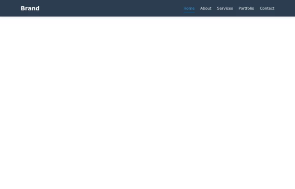 Mobile-Friendly Navigation Bar with Toggle