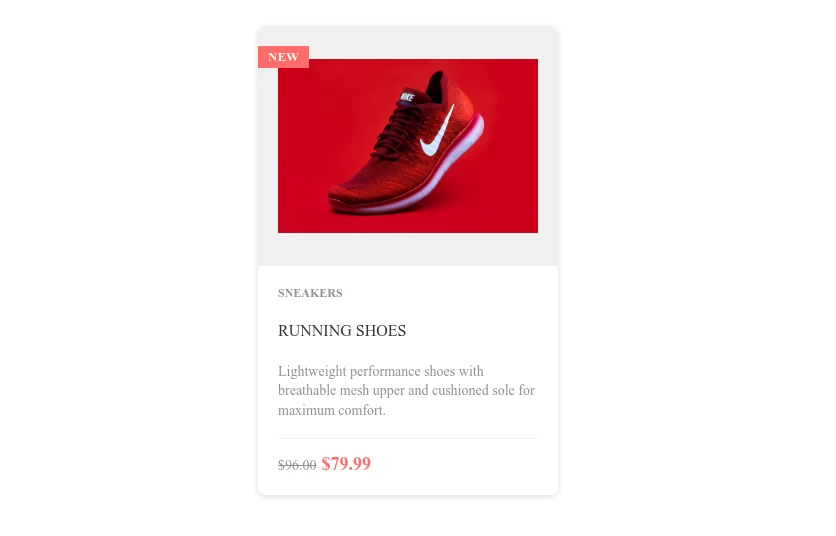 Product Showcase Card