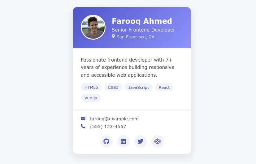 Profile Card