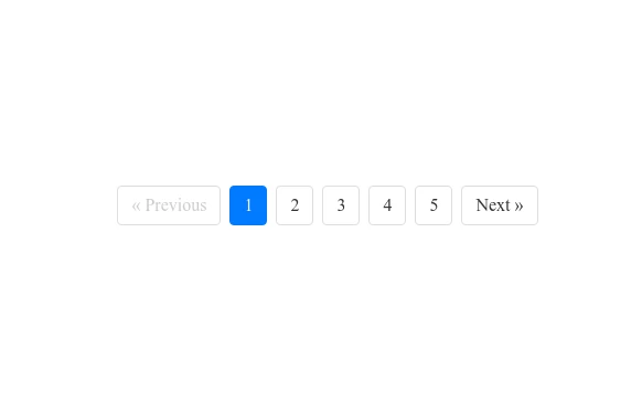 Responsive Pagination Navigation