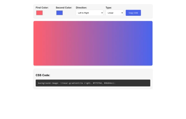 Smooth Gradient Background Image Generator