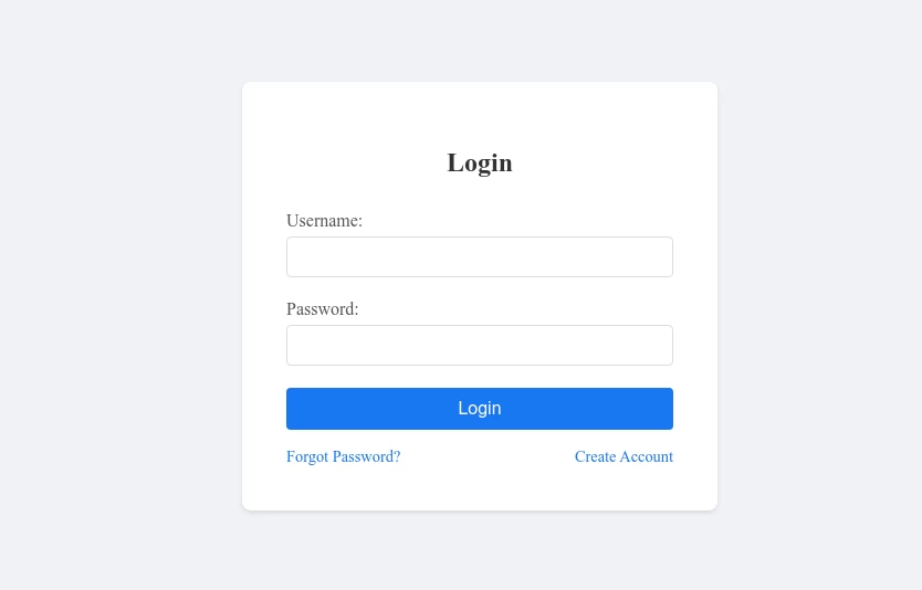 User Login Form