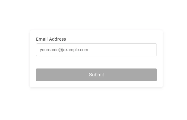 Validated Email Input Field with Real-time Feedback